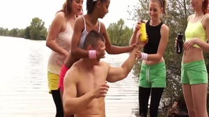 Sexy couple has a thing for orgy HD