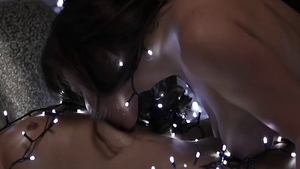 Perfect brunette Emylia Argan helps with rough nailing in HD