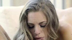 Real sex accompanied by pretty blonde