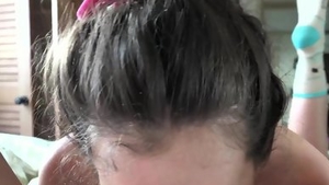 Super hot girl POV anal fucking in hotel