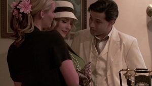 Slamming hard in the company of large tits pawg