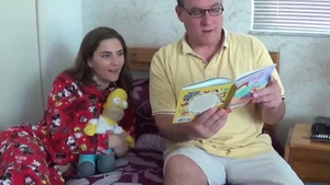 Young and big tits chick Molly Jane cumshot