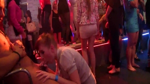 Hairy short haired mature rough group sex at the party