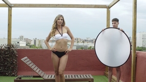 Pretty teen chick Shona River feels up to hard nailining in HD