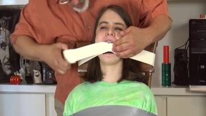 Tied up in the company of sexy teen