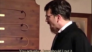 Hair pulling in office HD