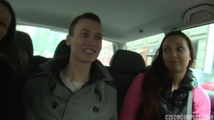 Slovenian nympho Casey Jordan finds dick to fuck