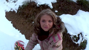 Deutsch blonde agrees to first time hard slamming in HD