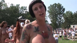 Nailing together with Naked girl