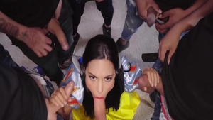Spanish Apolonia Lapiedra fantasy gangbang