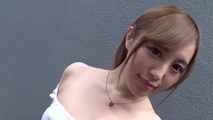 Trimmed pussy and busty girl in the underwear reverse cowgirl