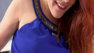 Masturbation with wet small tits spanish redhead Amarna Miller