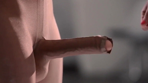 Blonde masturbating with dildo