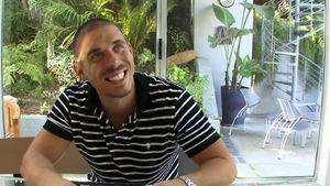 Charming in tight stockings deepthroat