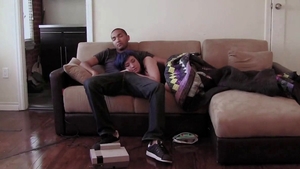 Nailing along with short hair chick