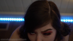 Hard slamming escorted by perfect teen