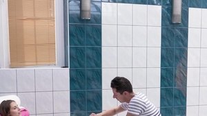 Small tits brunette Antonia Sainz loves sex scene in HD