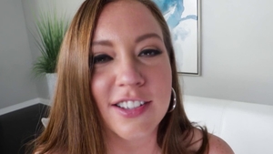 Beautiful Maddy O'Reilly submissive handjob