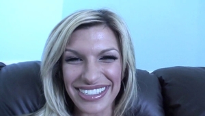 Trimmed Kendall Brooks cum in mouth