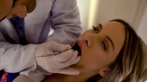 Very sensual pornstar Khloe Kapri in uniform cunnilingus