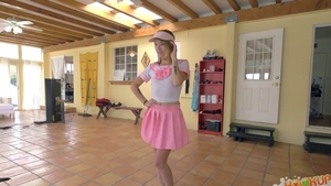 Small tits Carmen Callaway butt pounded