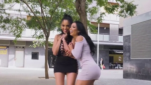 Bubble butt stepmom threesome throat fuck HD