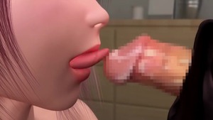 Large boobs girl hentai deepthroat