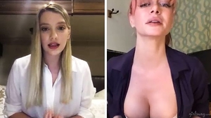 Babe Kenna James closeup handjob live on webcam