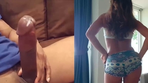 Big butt star raw masturbating cumshot in HD