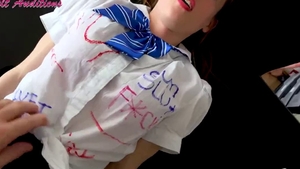 Young schoolgirl pounding after school