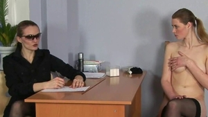 Threesome at castings in HD