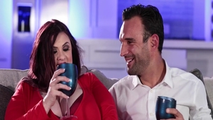 Horny stepmom Kimmie Kaboom raw dick sucking