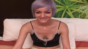 Rough nailing in the company of skinny teen