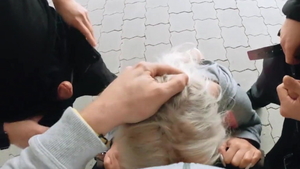 Dick sucking starring very hot european blonde hair Kate Truu