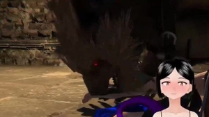 Evil hentai does what shes told