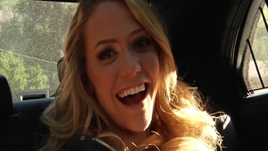 Bukkake together with erotic blonde haired Mia Malkova