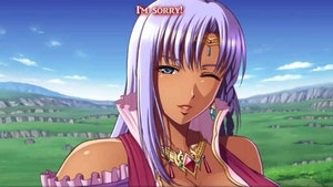 Busty princess dick sucking in HD