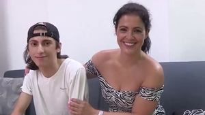 Montse Swinger riding a dick