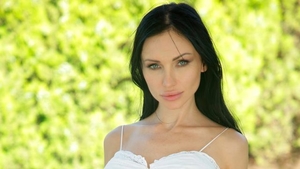 Slamming hard accompanied by pierced driver Sasha Rose