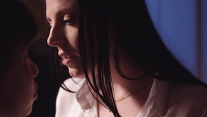 Teen chick Angela White fingering