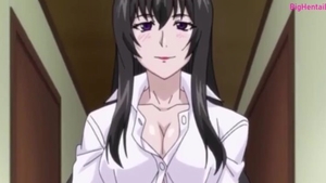 Big butt babe enjoys cumshot HD