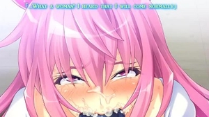 Sucking cock along with big tits