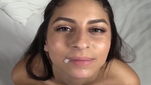 Cameron Canada and Katreena Lee cum swallowing