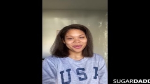 Latina slut got her pussy pounded