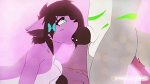 Furry rides a hard dick in HD