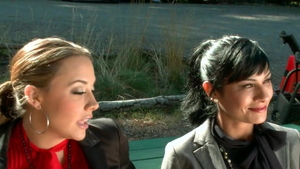 Chanel Preston rushes blowjob