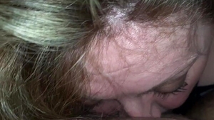 Chubby blonde babe romantic deepthroat