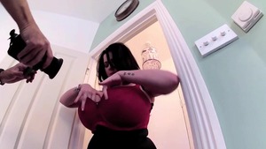 Hard ramming alongside satin