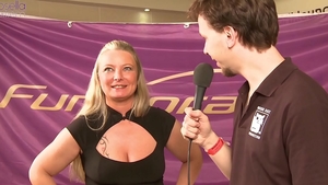 German stepmom feels up to gagging