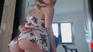 Hard pounding with housewife